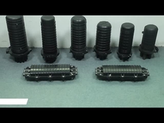 Kuppel-Typ ABS-Material Glasfaser-Splitschluss für Telekommunikationsgeräte