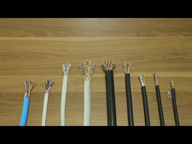 100 200 Paare 15 30 25 20 10 80 150 Paar 0,4 unterirdisches Telefonkabel 26awg Außengel-Pantarkabel Cat3 Kabeltelefon
