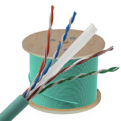 OEM 1000ft Communication Cable UTP Cat.6 Network Indoor 24awg CCA UTP Cat6 Cable 305M Roll