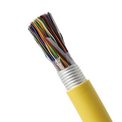 25 Pairs 50 Pairs 100 Pairs CAT3 Copper 24AWG LSZH Jacket Outdoor Telephone Cable with Aluminium Tape Moistureproof