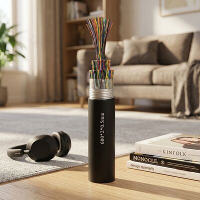50 Pairs CAT 3 Telephone Cable Wire Multi-Pair LSZH UTP PVC Insulation Telecommunication Copper Cable
