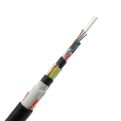 Multi Loose Tube 96 Kernfaseroptisches Kabel ADSS Anti-Rat Bite Gel-gefüllte Trockenkern-Kommunikationskabel