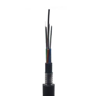 38-72 Kern-Direct-Bury Glasfaserkabel unterirdisch gegen Nagetiere gepanzerter GYTY53 GYTA53