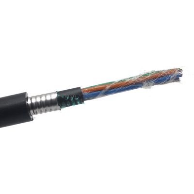 China Hersteller Glasfaserkabel Internet 48 Kern Glasfaserkabel FTTH-Kabel GYTY53-24