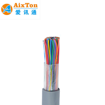 Innentelefonkabel 24Awg 26Awg PVC Jacket Bares Kupfer/CCA Leiter Kommunikationskabel 100 Paar Typ Drop Draht