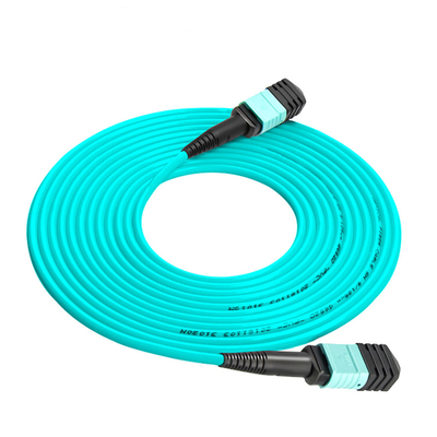 8 Kern 12 Kern 16 Kern OM4 Glasfaser Patch Cord Mpo Mtp Patch Cord Polish Typ UPC zu UPC