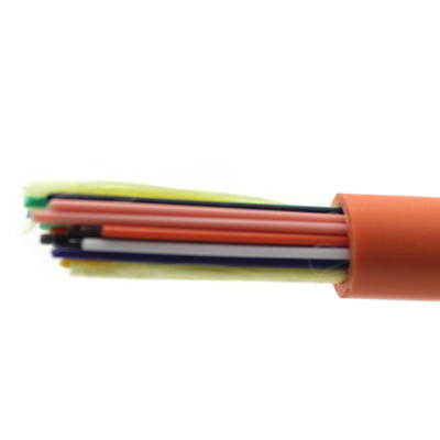 Innenraum G657A1 OM1 OM2 Bündel Glasfaserkabel GJFJV 4 6 8 12 24 Kernbiegungsradius 10D/20D mm