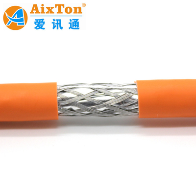 Solid Copper Cat7 SFTP Ethernet-Kabel 500ft Blau PVC-Gehäuse SFTP-LAN-Kommunikationskabel
