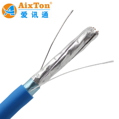 23awg Kupfer-Kat6a 10G Ethernet-Kommunikationskabel Internetnetzwerk UTP-Kat6e-Kabel