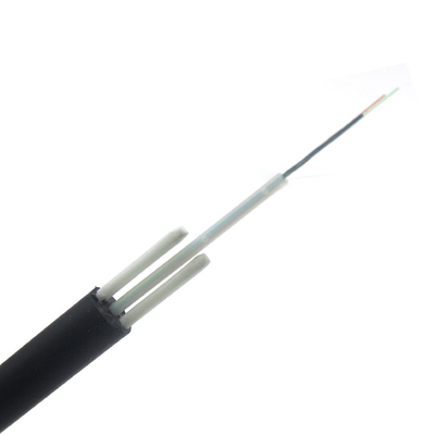 Außengebundene Luftfaser-Dropkabel mit zentraler lockerer Rohrkonstruktion G652D G657 SM MM PE Jacket Mini ADSS GYFXTY FRP
