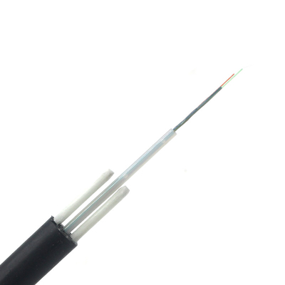 Außenflügel mit 24 Kernfaseroptischen Luftkabeln Rund-GYFXTY-Kabel Einrohr-Alle-Dielektrische Luftkabel