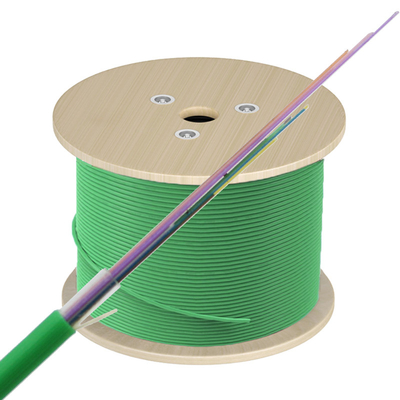 2-24 Kern SM Luftgeblasenes Glasfaserkabel HDPE Mikrokabel ABF-Kabel GCYFY Fortgeschrittene Technologie zur Kanalinstallation