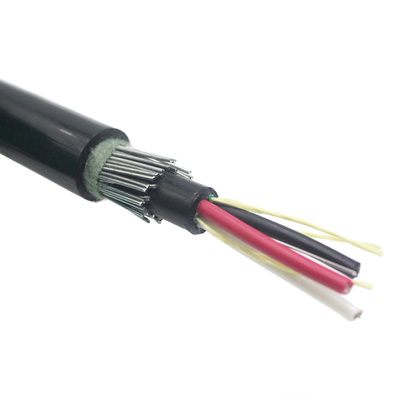 12 bis 96-Kern-FTTA-Hybrid-Faseroptikkabel Kupferdraht Strom photoelektrische Verbundkabel
