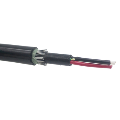 6 8 12 24 48 Kern Kupferdraht Fotoelektrische Hybrid-Glasfaserkabel für die RRU-Basisstation