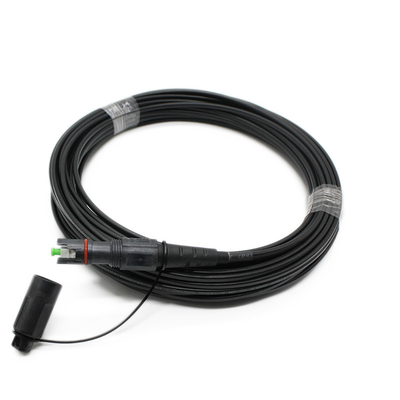 FC/APC OptiTap Outdoor Fiber Connector Patch Cord IP67 Wasserdichtes Corning Weibliches Mini SCAPC 1M 2M 3M 5M 3,0mm Gelb Kabel Faserzahl 2 LC