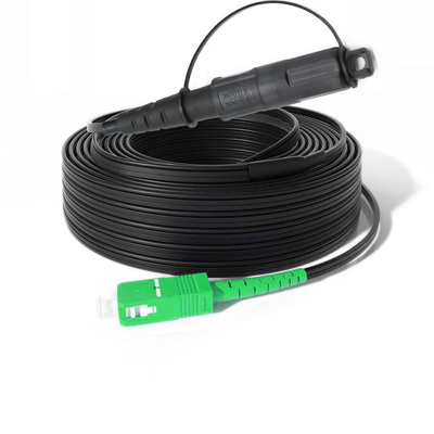 12-Kern-PVC/LSZH-Faseroptik-Patch Cord SC/APC vorbestimmtes Kabel für Line Opti Kabel Opti Tap FTTH Kommunikation