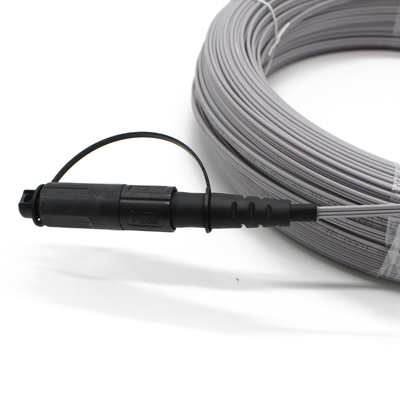 Wasserdichtes Glasfaserpatch Cord SC APC LC UPC FC ST Duplex MTP MPO Pigtail Kabel mit langlebigem gepanzertem Design