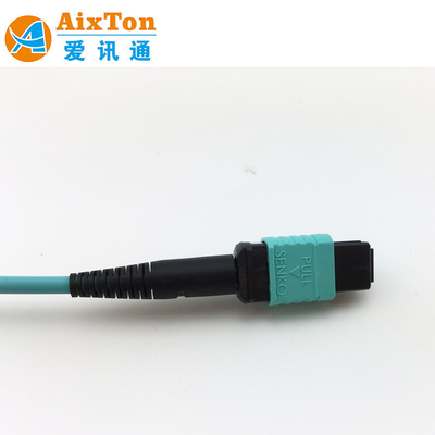 Vietnam OM4 MTP/MPO 8 12 16 24 Kernfaser Single Mode Optik Patchkabel für 10G Ethernet Distanz von 300m bei 850nm