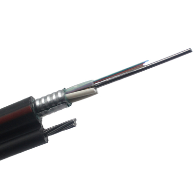 2 4 12 16 24 48 96 Kern Luftkabel Armiert Fig8 Typ Glasfaserkabel pro Meter GYTC8Y GYTC8S Außenkabel Schwarze Farbe