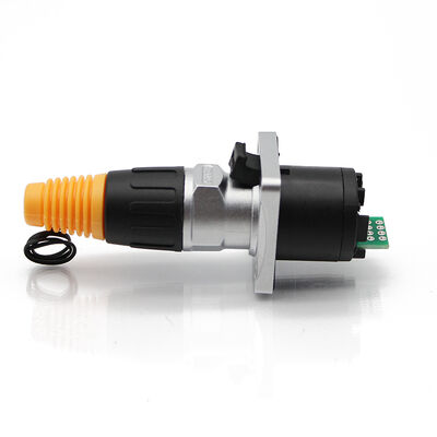 Mikrofonkabel XLR 1M IP67 Staubdichter wasserdichter Stecker Lan-Kabel Steckergehäuse
