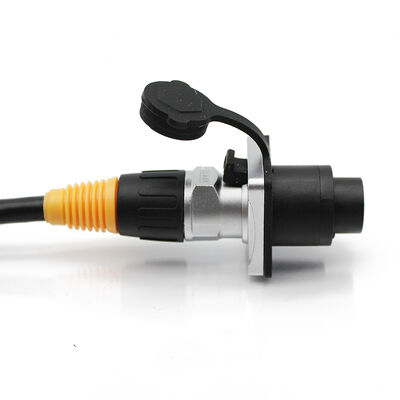 1 m LED HD Combined Screen signal Cable RJ45 Network Cable Connector Pair XLR Male Shell IP68 Outdoor Waterproof Cable