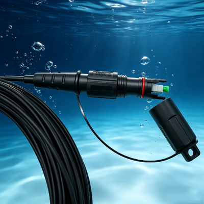 Real Fiber Optic Neues Design Mini Corning Outdoor Wasserdicht IP67 Patchkabel CPRI RRU FTTA Schnelle Montage SC APC Stecker