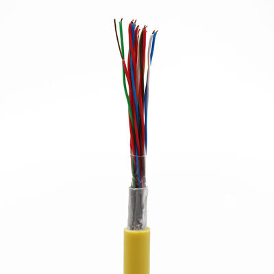 Kat3 Telefonkabel Kat5e Utp 24AWG 2 3 4 6 Paare verdrehtes Telefonkabeldraht 99,99%