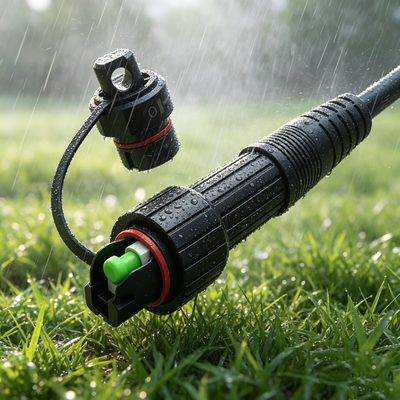 IP67 Wasserdicht für raue Umgebungen (Stecker/Buchse) zu LC-Glasfaser-Steckverbindertypen Singlemode-Glasfaser-Patchkabel